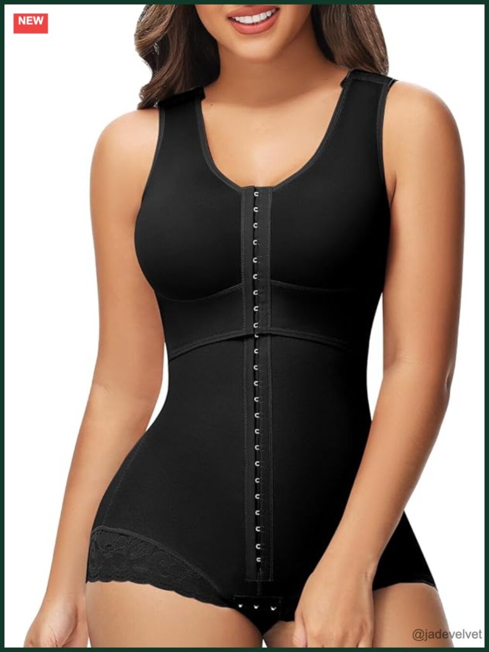 High Compression Body Shaper Bodysuit Tummy Control Post Surgery Stage 2/3